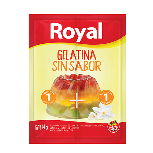 GELATINA SIN SABOR X 14 GR Casa Chabela